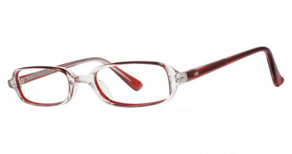 Modern Optical SPLASH Eyeglasses, Red-In-Line