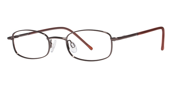 Modern Optical Hide & Seek Eyeglasses, brown