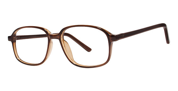 Modern Optical ADAM Eyeglasses, Brown