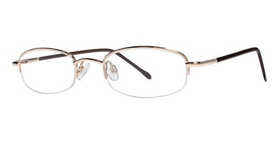 Modern Optical ACE Eyeglasses, Gold