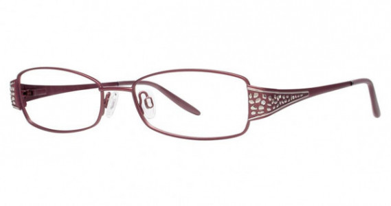 Genevieve Luster Eyeglasses, matte mauve