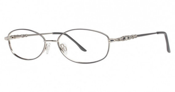 Genevieve Lace Eyeglasses, silver/gunmetal