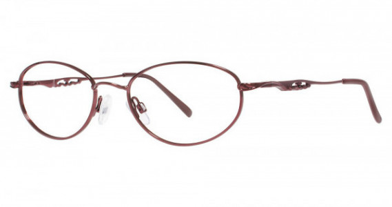 Modern Optical TESS Eyeglasses, Burgundy