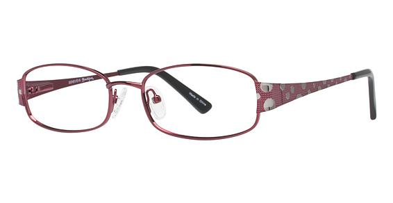 Genevieve Posh Eyeglasses, burgundy