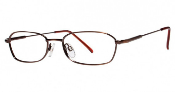 Modern Optical Bradley Eyeglasses, antique brown