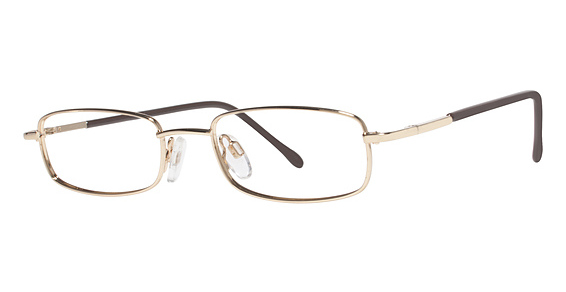 Modern Optical Gossip Eyeglasses, Gold