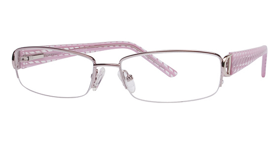 Genevieve Regency Eyeglasses, Pink/Gold