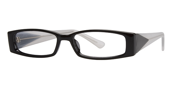 Modern Optical Popular Eyeglasses, Black/Pearl