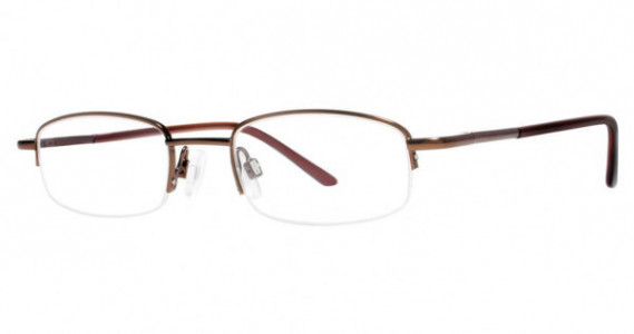 Modern Optical Leo Eyeglasses, matte brown