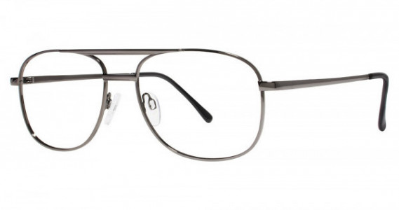 Modern Optical CRUSADER Eyeglasses, Gunmetal