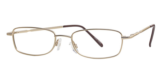 Modern Optical Wally Eyeglasses, matte gold