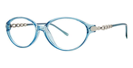Modern Optical AUDREY Eyeglasses, Blue/Gunmetal