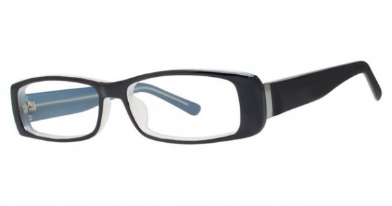 Modern Optical Devoted Eyeglasses, black/gunmetal