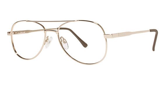 Modern Optical HUNTER Eyeglasses, Gold