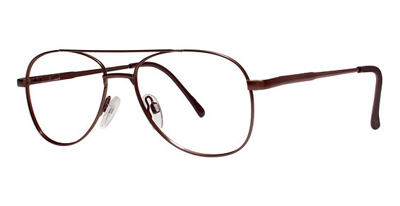 Modern Optical HUNTER Eyeglasses, Matte Brown