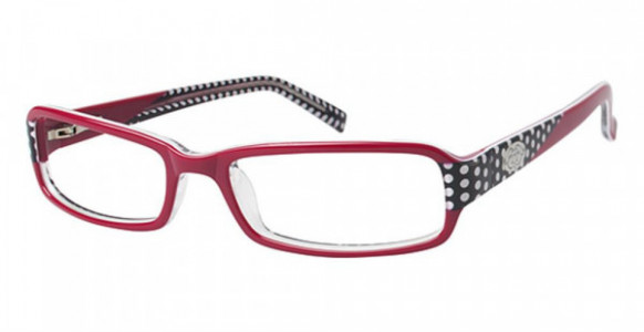 Phoebe Couture P203 Eyeglasses, Red