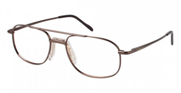 Van Heusen Parker Eyeglasses, Brown