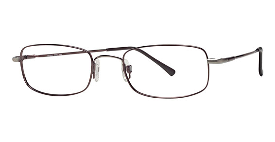 Van Heusen Benton Eyeglasses, BRN 2 Tone Brown