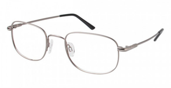 Van Heusen Gerald Eyeglasses, Satin Silver
