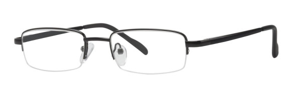 Comfort Flex Dustin Eyeglasses, Black/Silver