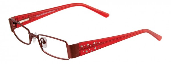 Takumi T9926 Eyeglasses, SATIN RED