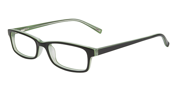 NRG R553 Eyeglasses, C-3 Black/Kiwi