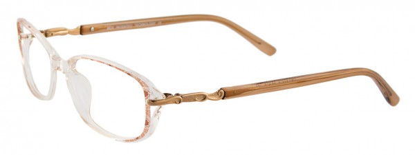 MDX S3249 Eyeglasses, CLEAR/BRONZE