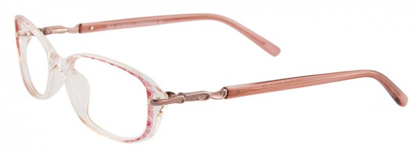 MDX S3249 Eyeglasses, CLEAR/LIGHT PINK