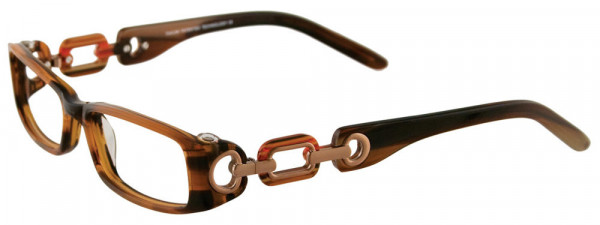 Takumi T9924 Eyeglasses, 010 - Marbled Brown