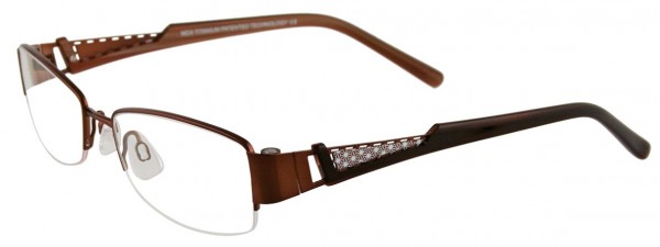 MDX S3253 Eyeglasses, SATIN CHOCOLATE