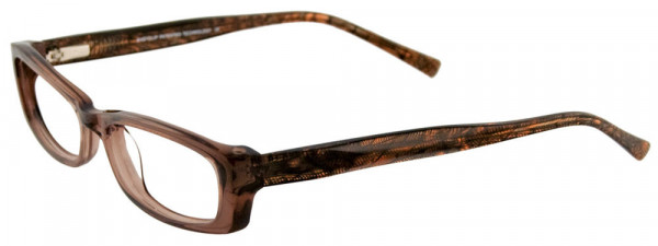 EasyClip EC195 Eyeglasses, 010 - Clear Brown