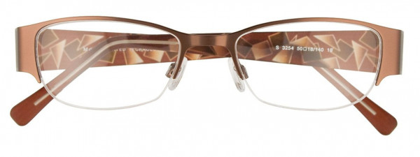MDX S3254 Eyeglasses, 010 - Satin Dark Brown