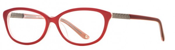 Laura Ashley Sylvia Eyeglasses, Cranberry