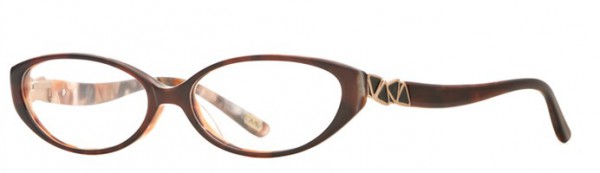 Carmen Marc Valvo Alexia Eyeglasses, Chestnut