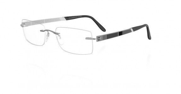 Silhouette Lacquer Artwork 7739 Eyeglasses, 6053 Black