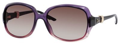 Christian Dior Diormystery 2 Sunglasses, 0WHB(HA) Plum Apricot Shaded