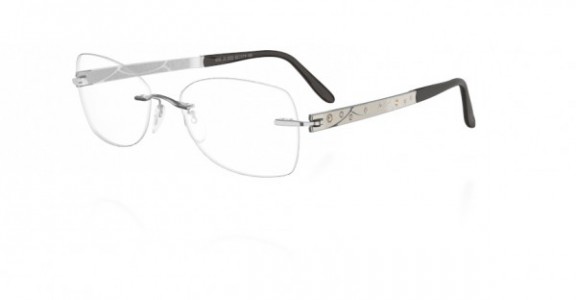 Silhouette Starways 4233 Eyeglasses, 6050 Silver