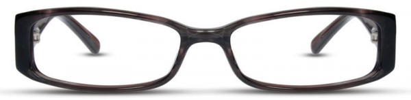 Adin Thomas AT-218 Eyeglasses, 2 - Charcoal / Crystal