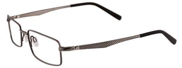 EasyClip EC210 Eyeglasses, SATIN STEEL AND SILVER