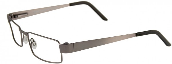 EasyClip EC208 Eyeglasses, 020 SATIN SILVER