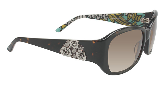 Vera Bradley Ashton Sunglasses, IBS Island Blooms (Brown Gradient)