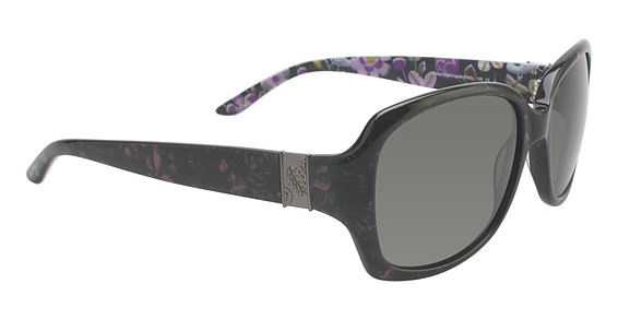 Vera Bradley Margarette Sunglasses, FNG Floral Nightingale (Polarized Grey)