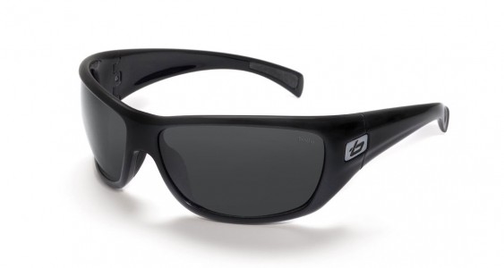 Bolle Cobra Sunglasses, Shiny Black / Polarized TNS