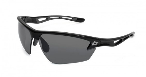 Bolle Draft Sunglasses, Shiny Black / Polarized TNS