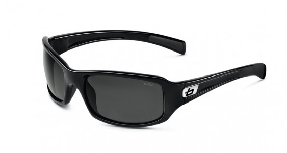 Bolle Winslow Sunglasses, Shiny Black / Polarized TNS