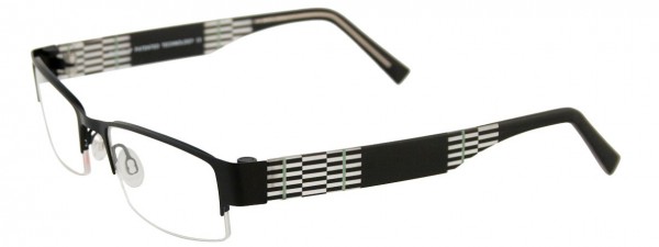 EasyClip EC219 Eyeglasses, MATT BLACK