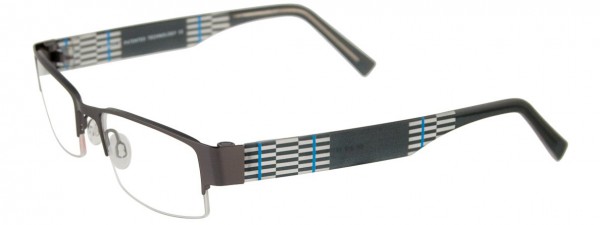 EasyClip EC219 Eyeglasses, SATIN GREY