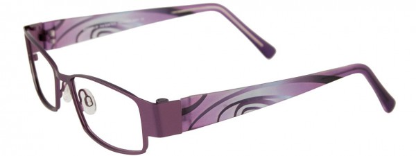 EasyClip EC217 Eyeglasses, SATIN PLUM