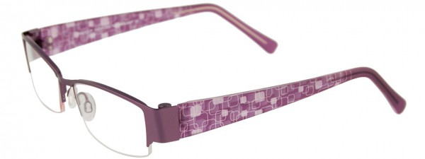 EasyClip EC216 Eyeglasses, SATIN PLUM