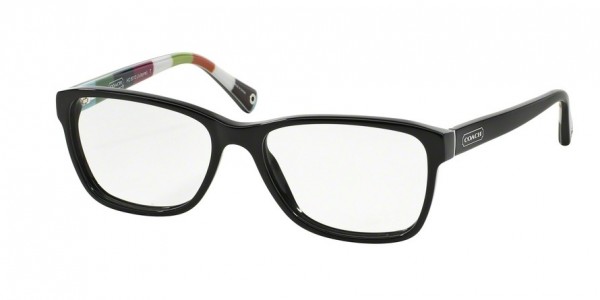 Coach HC6013 JULAYNE Eyeglasses, 5002 BLACK (BLACK)